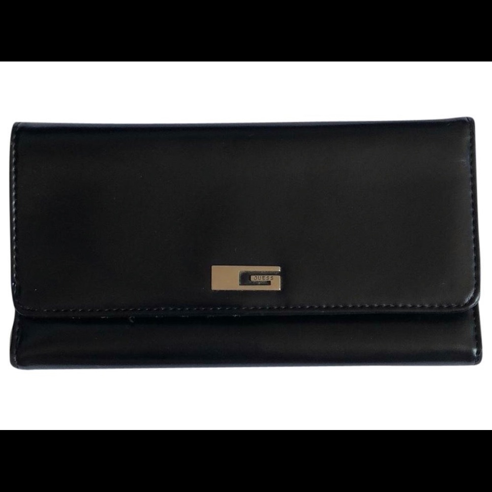 Guess Trifold Checkbook Wallet